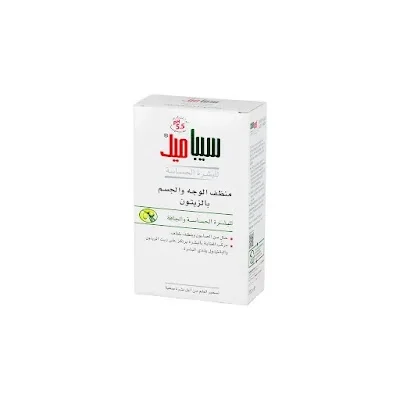 سيبا ميد غسول للجسم والوجه بالزيتون 200مل