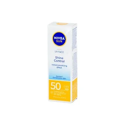 نيڤيا صان كريم الشمس للوجه، صن UV فيس شاين كنترول، للتحكّم باللمعان، مع عامل الحماية SPF 50، بحجم 50 مل
