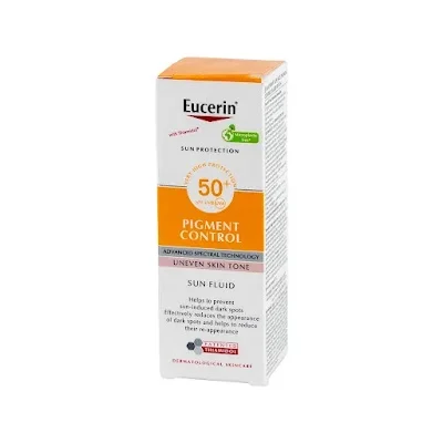 يوسيرين صن فلويد للتحكم بالتصبغات SPF 50+ للوجه بحجم 50 مل