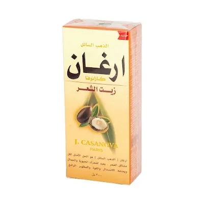 كازانوفا زيت للشعر ارغان 300 مل