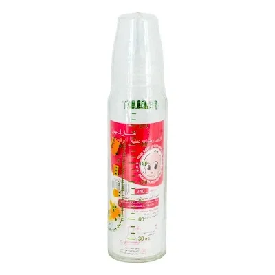 فارلين رضاعة زجاج 240 مل TOP-707G