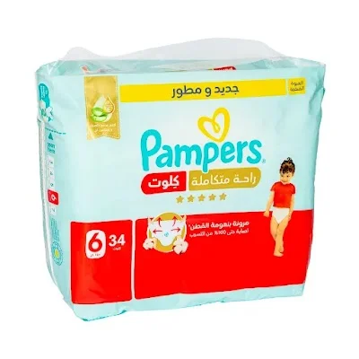 بامبرز كلوت كير سوبر 6*34