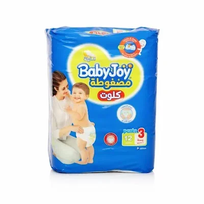 بيبي جوي كلوت للجنسين 3*12ق