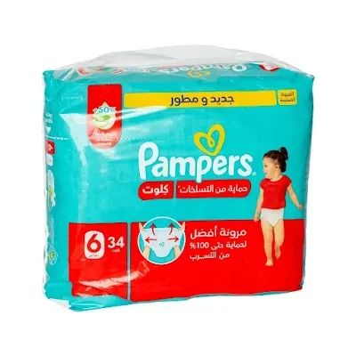 بامبرز كلوت جامبو 6*34