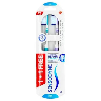 سنسوداين فرشاة اسنان تاثير سريع - ناعمة 1+1